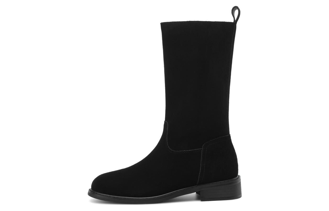 

Ботильоны женские Boerdiqi, цвет Black Fleece-Lined