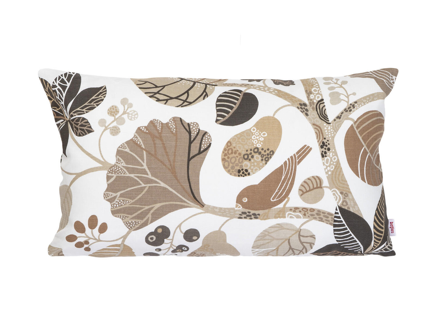 

Чехол на подушку beties Heimtextil, 30x50 см, экрю/серо-коричневый