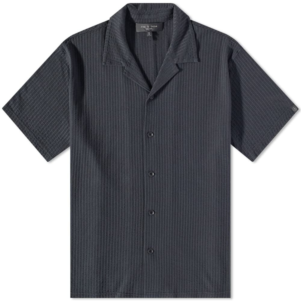 

Рубашка из хлопчатобумажного хлопка Rag & Bone Avery, черный