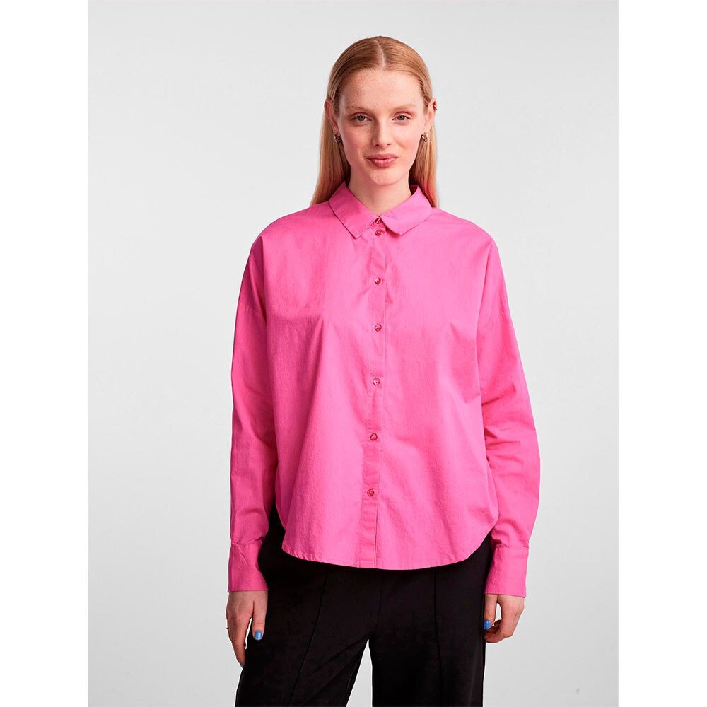 

Рубашка Pieces Tanne Loose, розовый