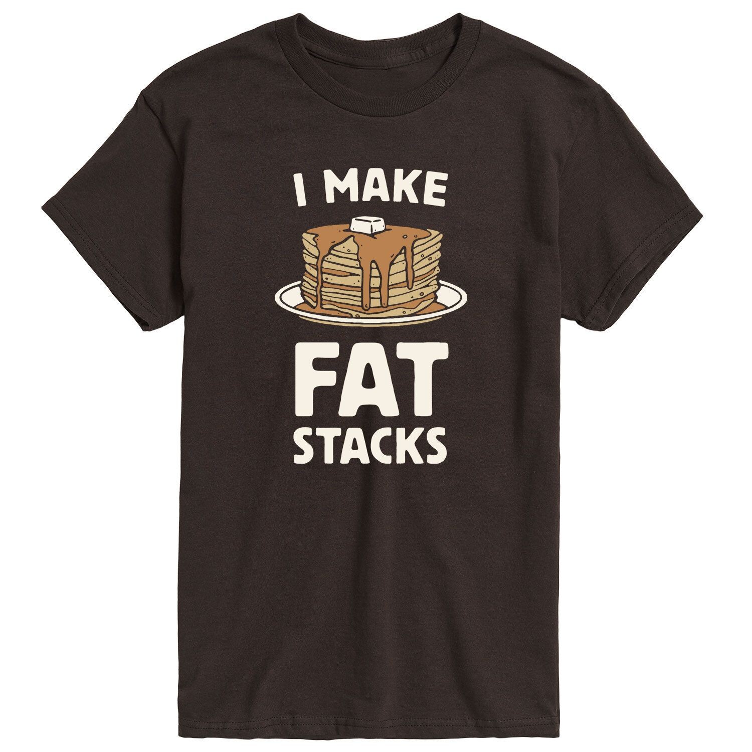 

Мужская футболка I Make Fat Stacks Pancakes Licensed Character