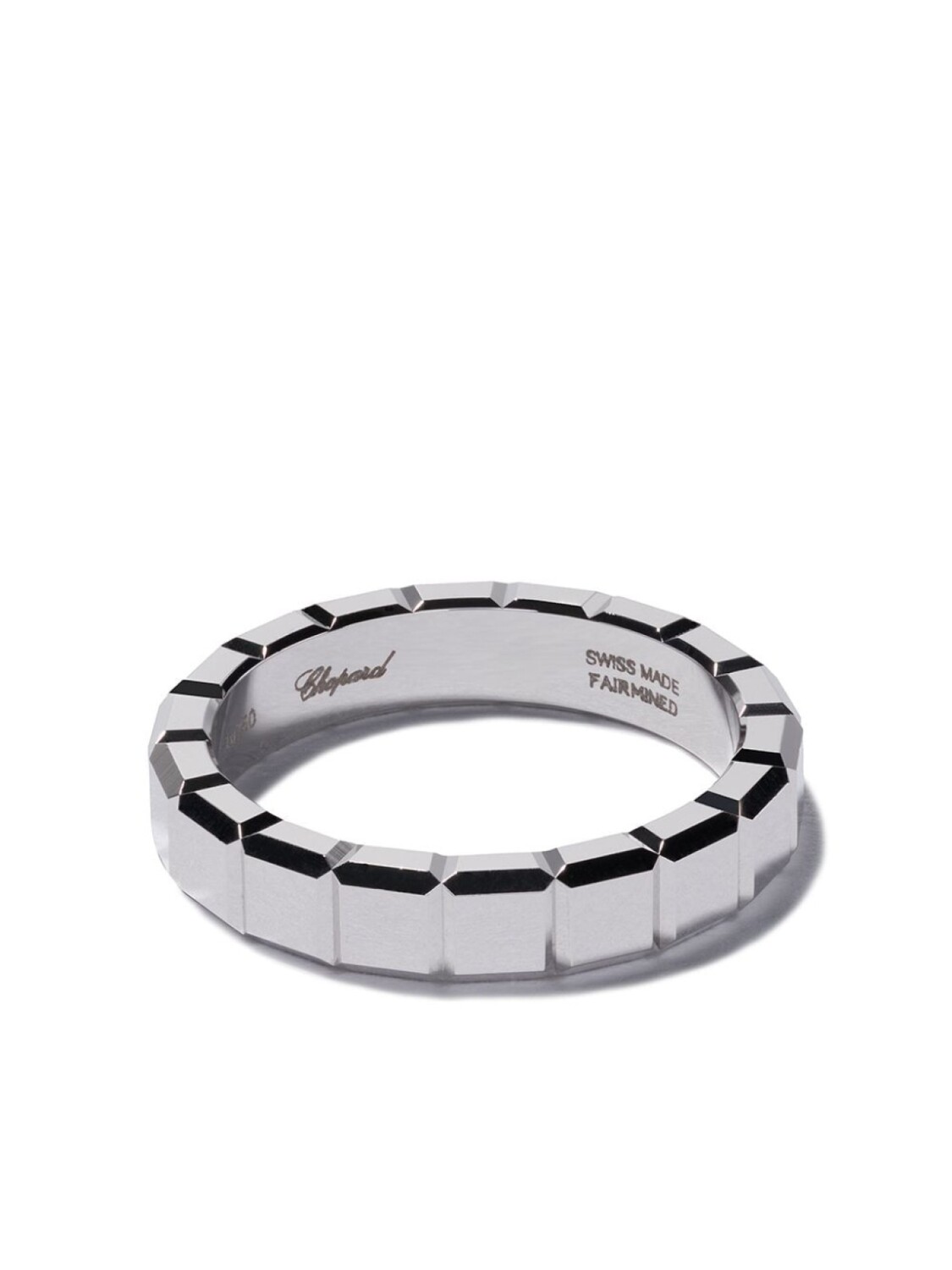 

Кольцо Ice Cube из белого золота Chopard, серебряный
