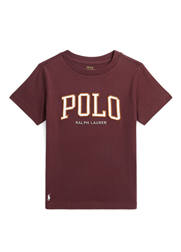 

Футболка для мальчика с красным логотипом Polo Ralph Lauren
