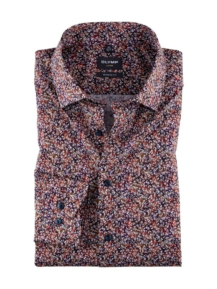 

Рубашка OLYMP modern fit, фиолетовый