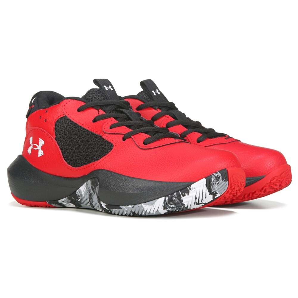 

Баскетбольные кроссовки Kids' Lockdown 6 Little Kid Under Armour, красный