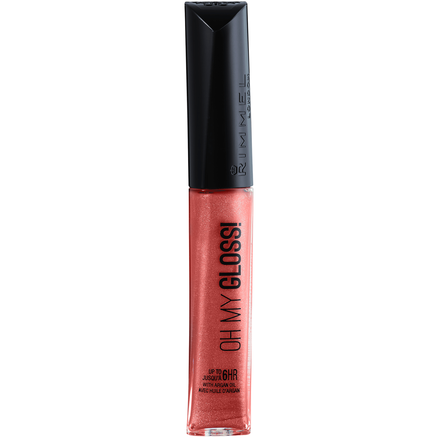 Ухаживающий блеск для губ с аргановым маслом snog swatch 330 Rimmel Oh My Gloss, 6,5 мл