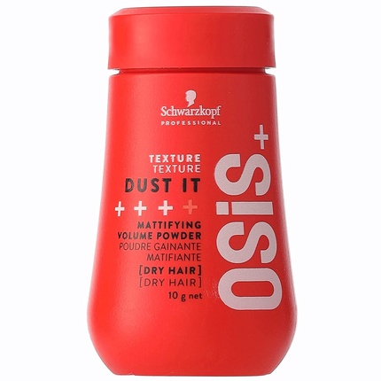 Профессиональная пудра для объема Osis+ Dust It Texture, Schwarzkopf schwarzkopf osis сухая пудра для объема soft dust powder 10 гр