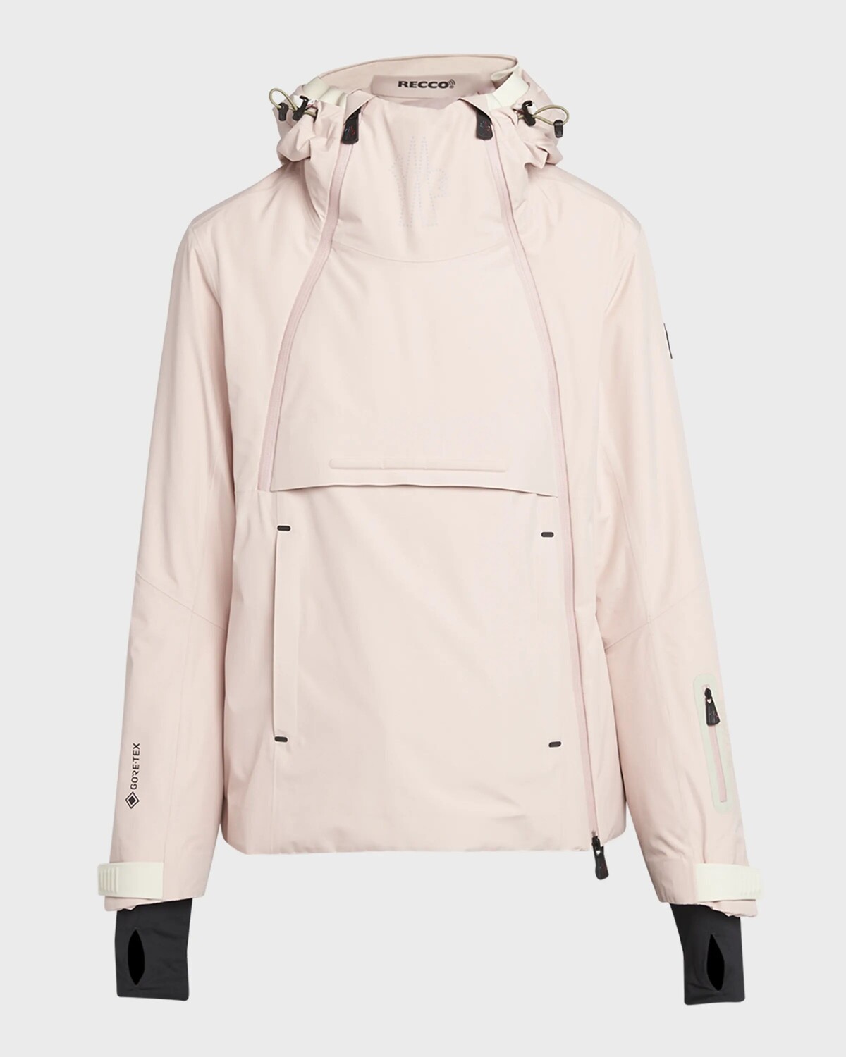 

Утепленная куртка Ampay Gore-Tex PrimaLoft Moncler Grenoble, светло-розовый