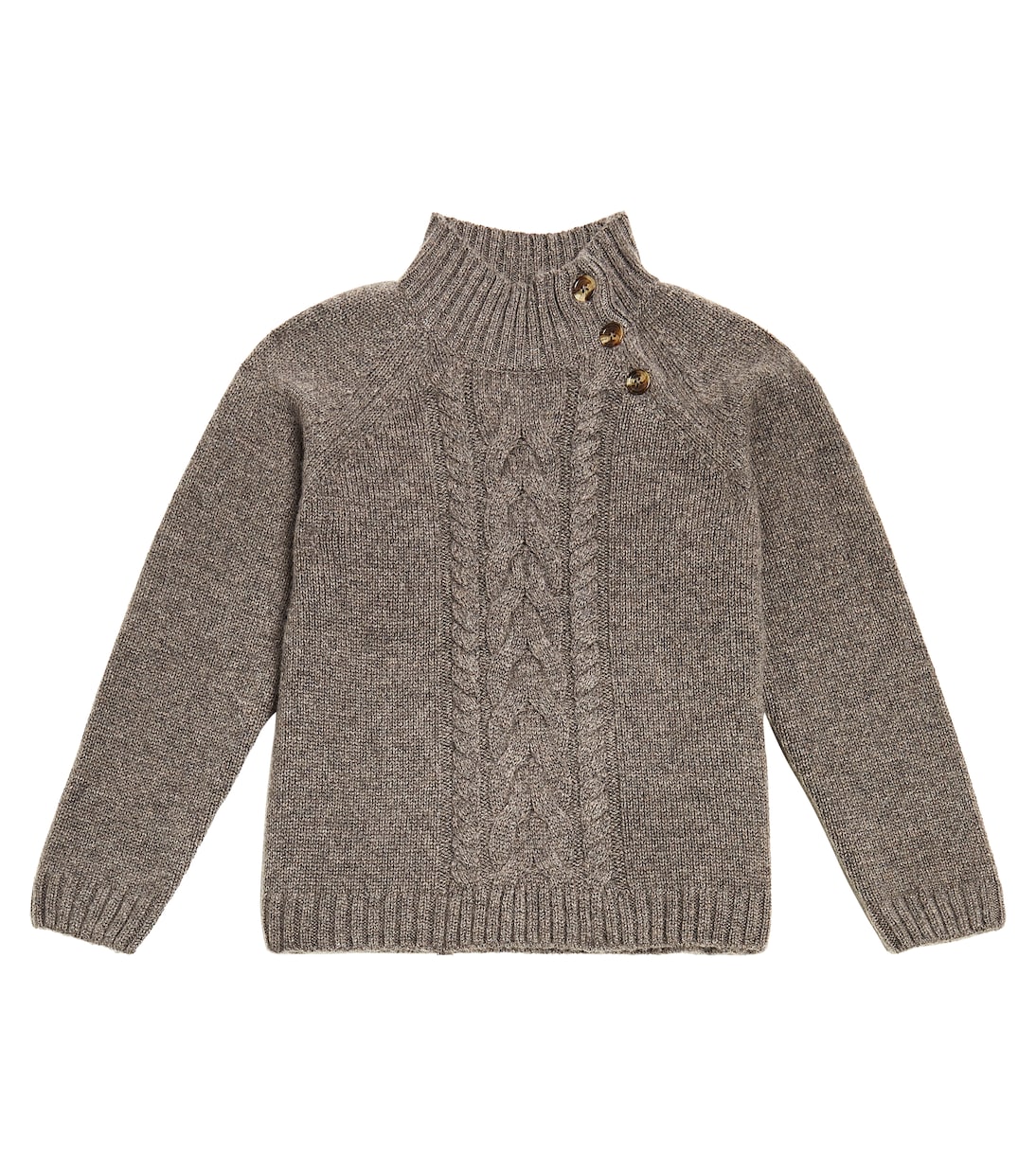 цена Кашемировый свитер tyoto Bonpoint, коричневый