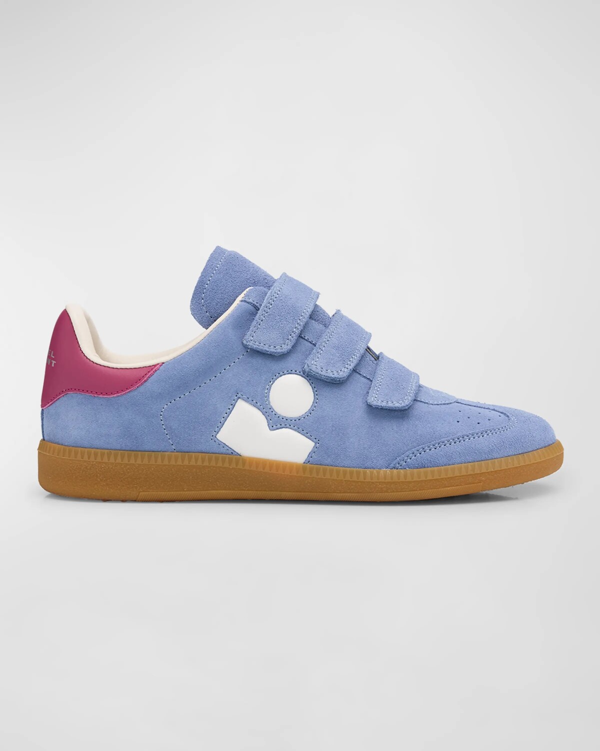 

Кроссовки Beth из смешанной кожи с тройной фиксацией Isabel Marant, цвет Bluewhite