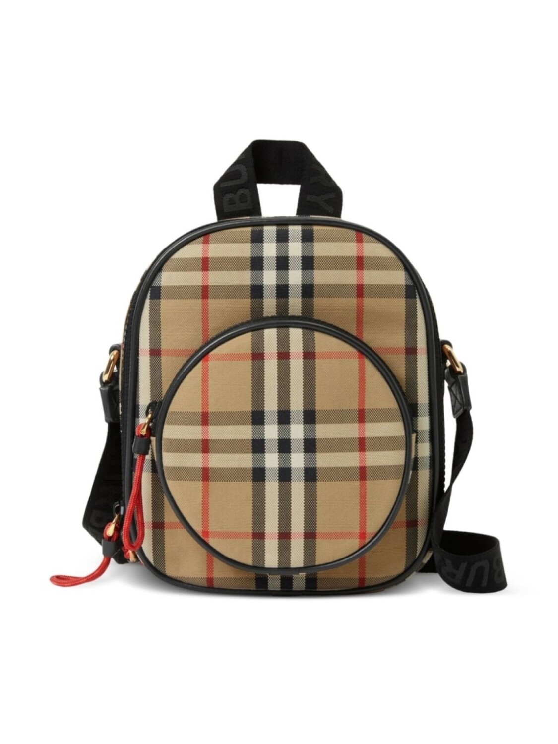 

Burberry Kids сумка через плечо в клетку Vintage Check, нейтральный цвет