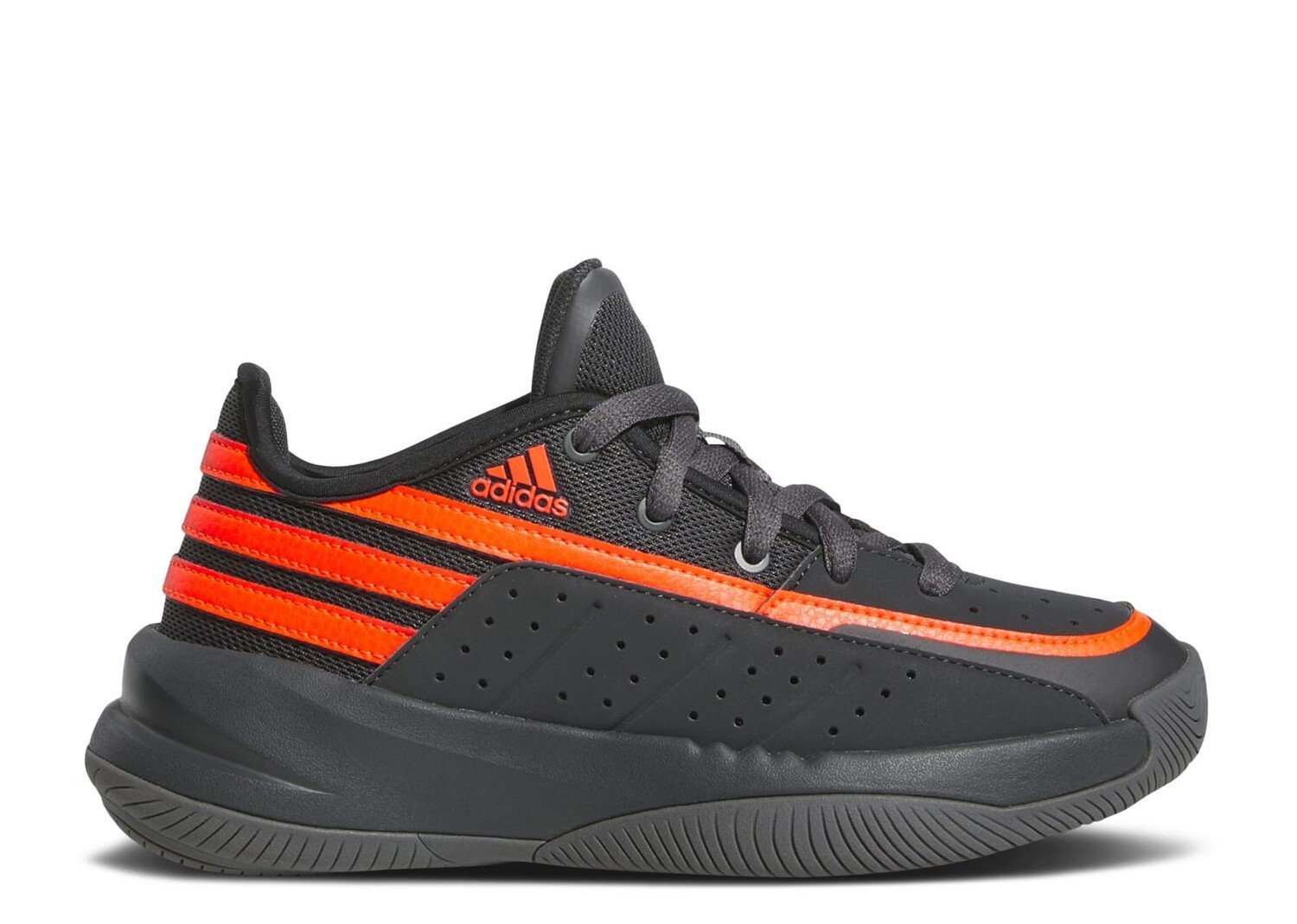 

Кроссовки adidas Front Court J 'Carbon Solar Red', черный