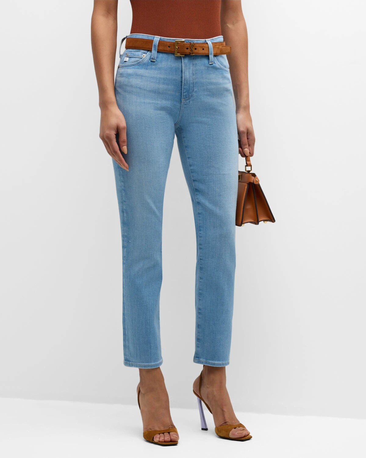 

Узкие прямые джинсы Mari AG Jeans, цвет Palm Beach