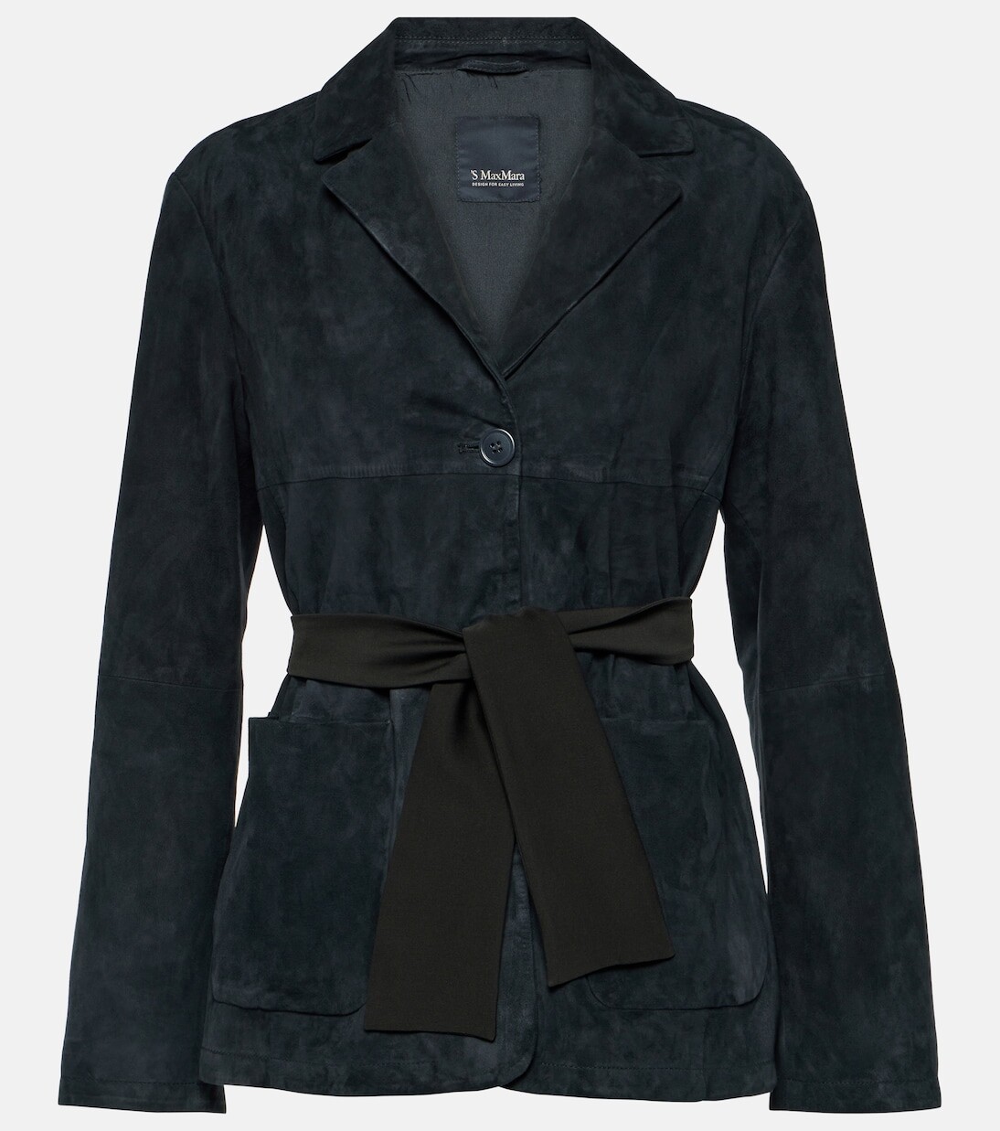

Замшевая куртка perry 'S Max Mara, черный