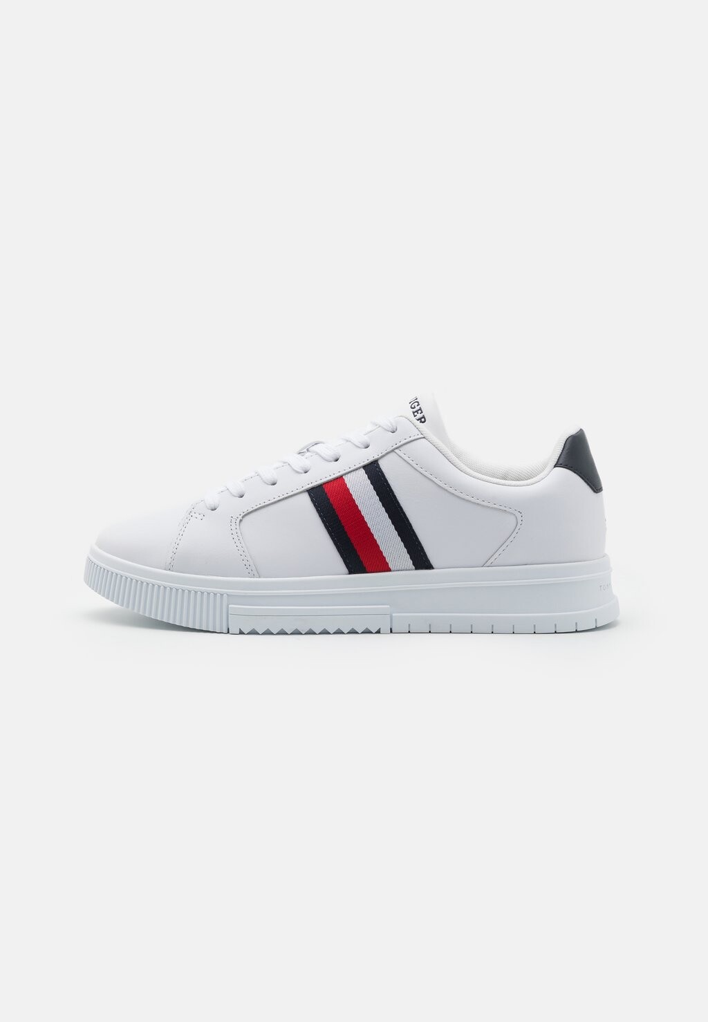 Низкие кроссовки Supercup Stripes Tommy Hilfiger, белый низкие кроссовки modern runner stripes tommy hilfiger белый