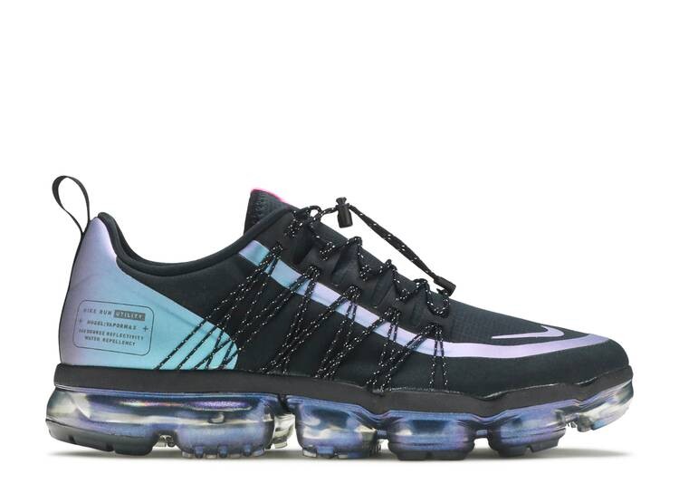 

Кроссовки Nike AIR VAPORMAX RUN UTILITY 'THROWBACK FUTURE', черный, Черный;серый