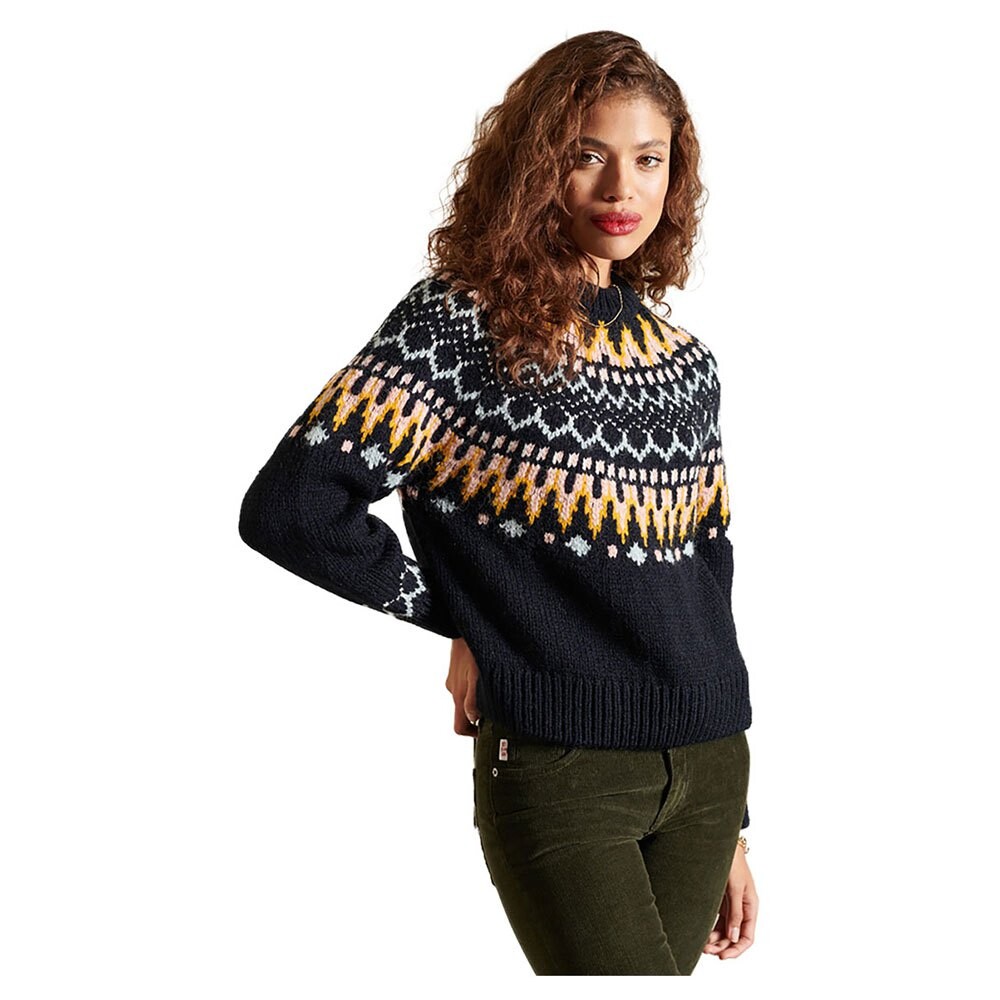 

Свитер Superdry Classic Fairisle Crew, синий