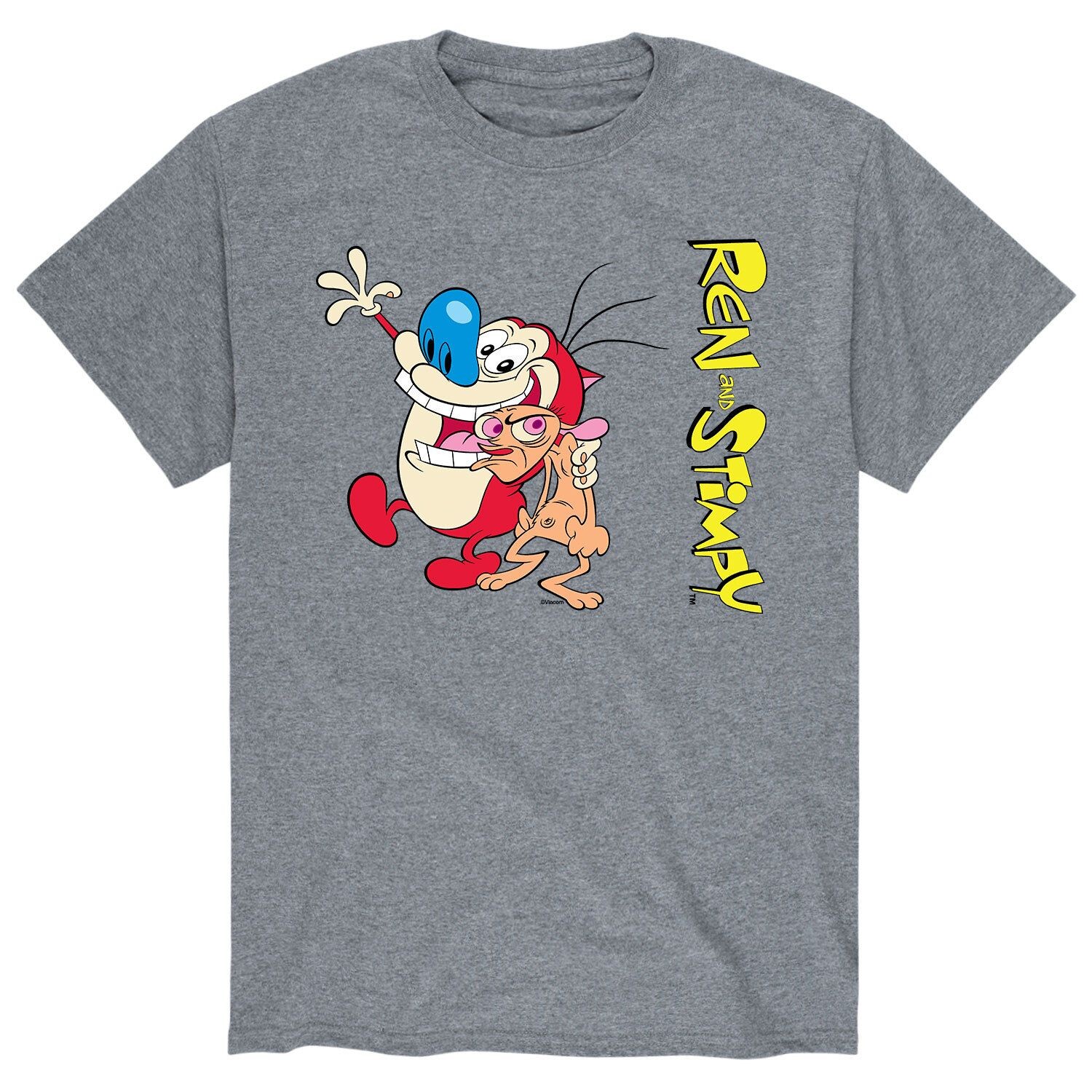 

Мужская классическая футболка Ren & Stimpy Licensed Character