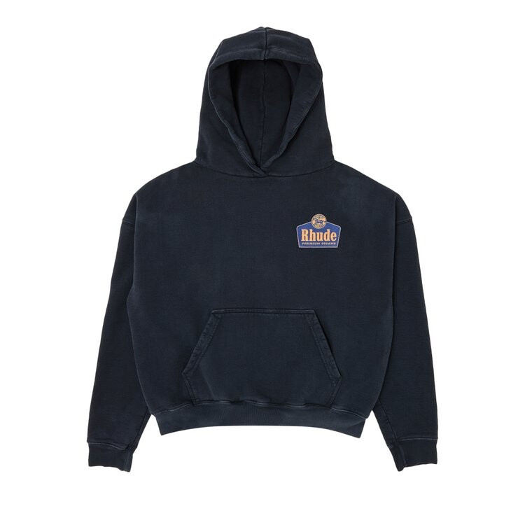

Худи Rhude Grand Cru 'Vintage Black', черный