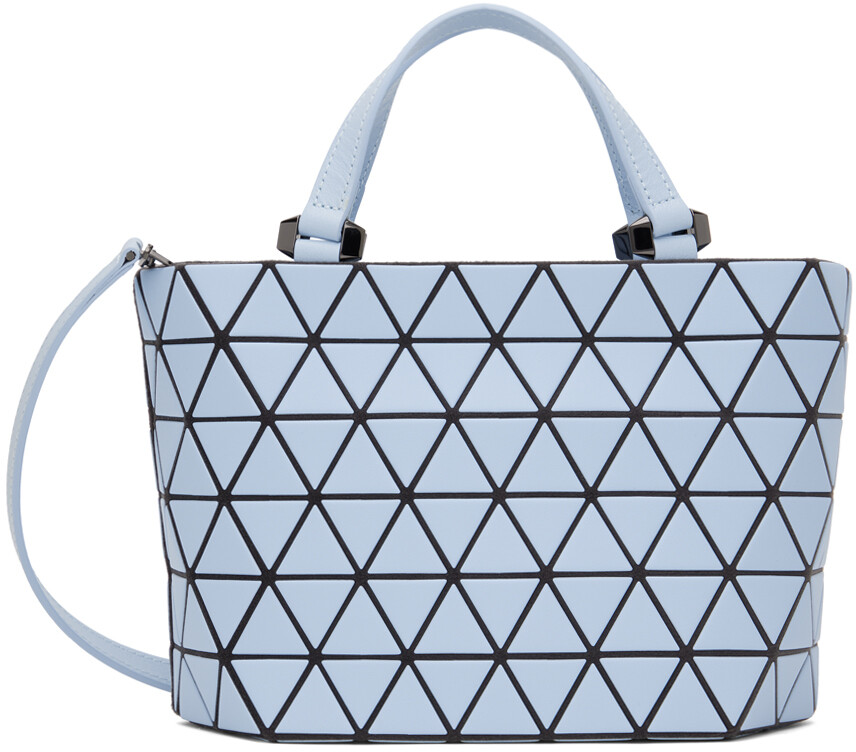 

Синяя матовая сумочка с кристаллами Bao Bao Issey Miyake