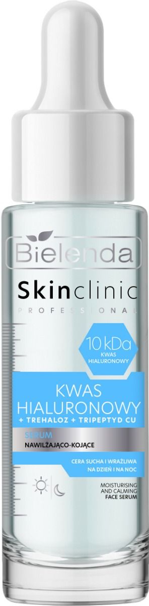 Bielenda Skin Clinic Professional Kwas Hialuronowy сыворотка для лица, 30 ml сыворотка для лица bielenda сыворотка увлажняющая и успокаивающая skin clinic professional kwas hialuronowy