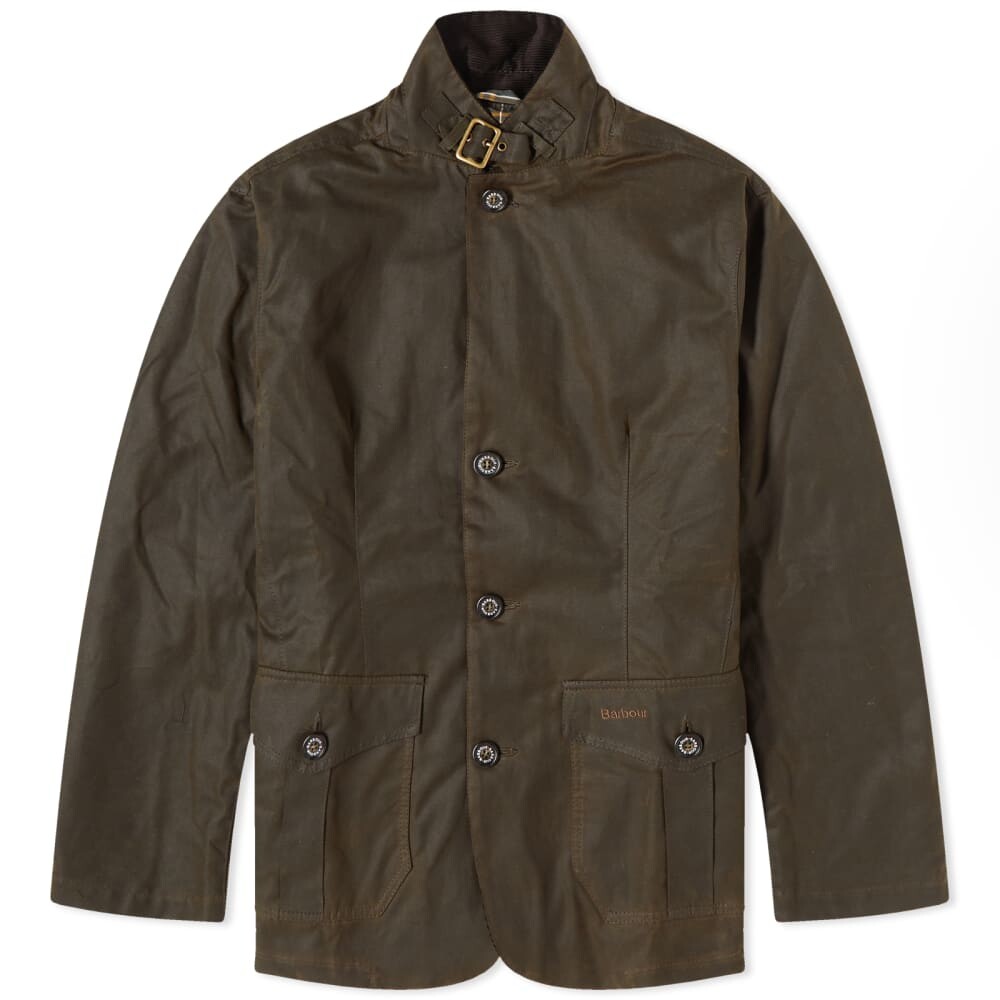 

Вощеная куртка Barbour Lutz, оливковый, Зеленый
