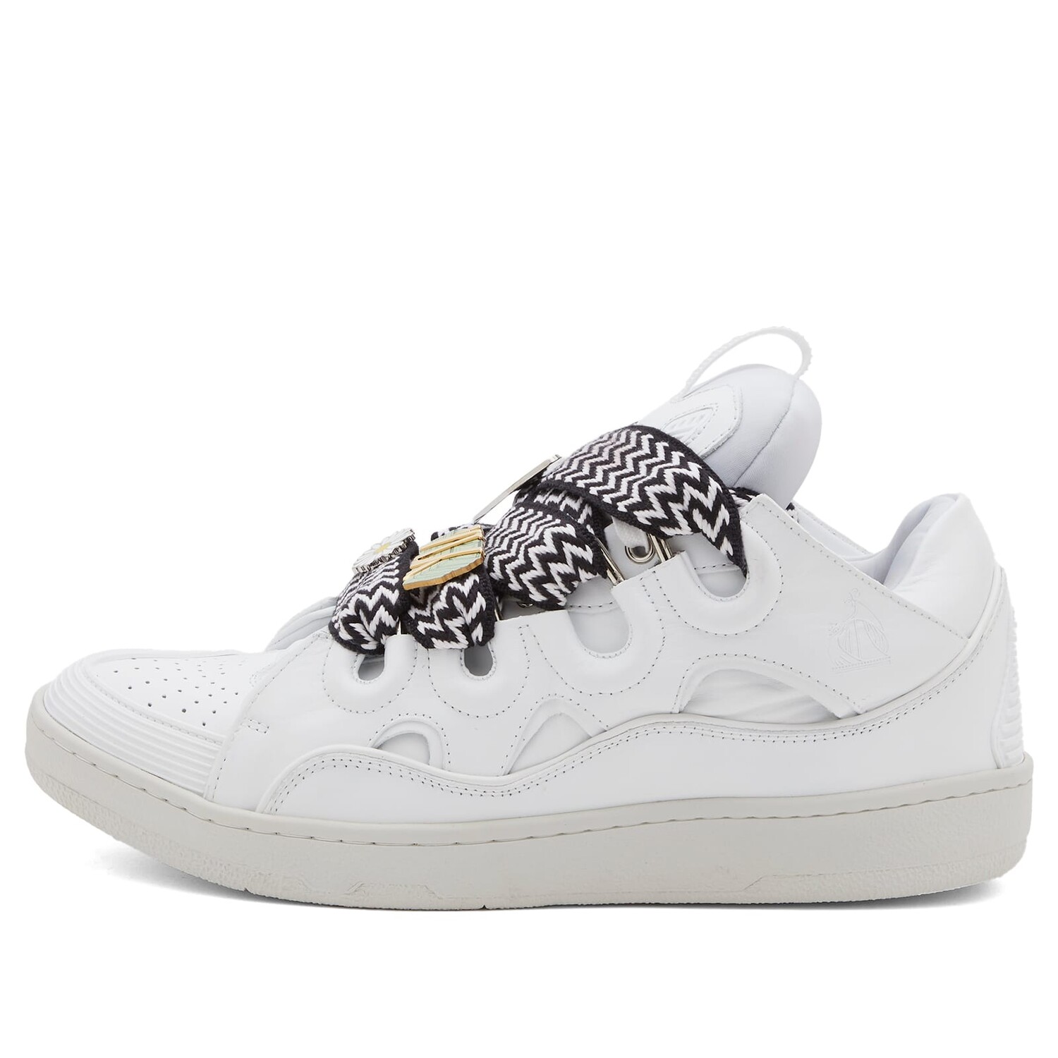 

Кроссовки Lanvin X Future Curb Sneaker, цвет White & Black