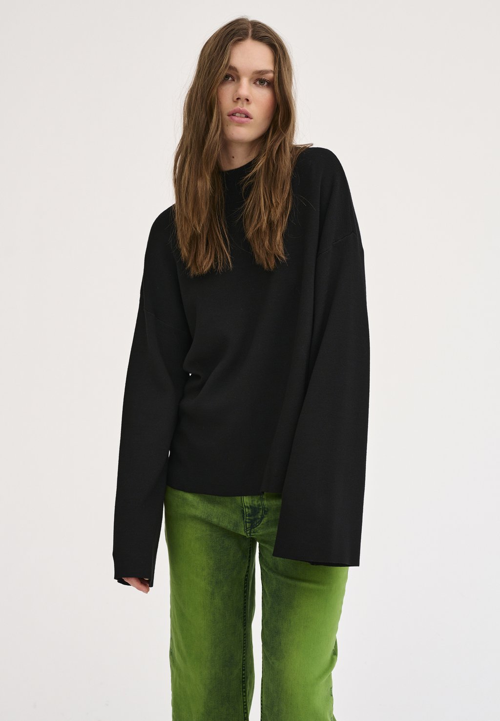 цена Вязаный свитер BLOSSOM My Essential Wardrobe, цвет black