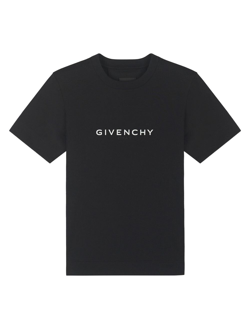 

Узкая футболка с круглым вырезом Givenchy, черный