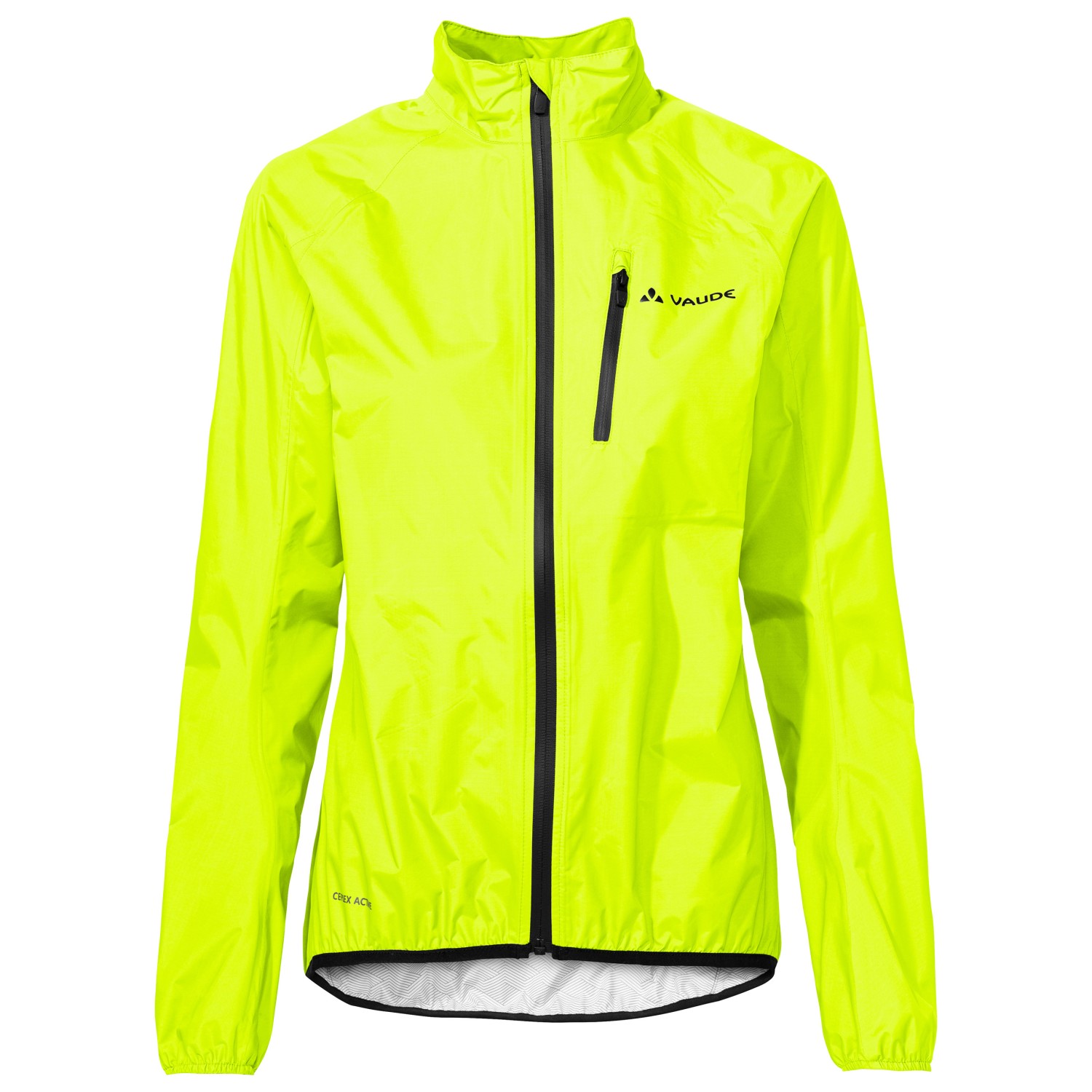 Велосипедная куртка Vaude Women's Drop III, цвет Neon Yellow