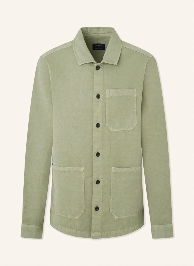 

Льняная овершинка Hackett London, зеленый