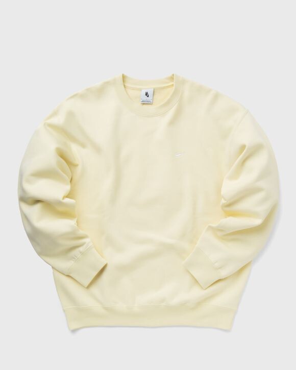 

Свитер Nike Solo Swoosh Fleece Crew, цвет alabaster/white