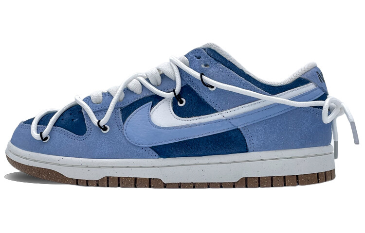 

Кроссовки Nike Dunk Skateboard Shoes Women's Low-Top Blue White