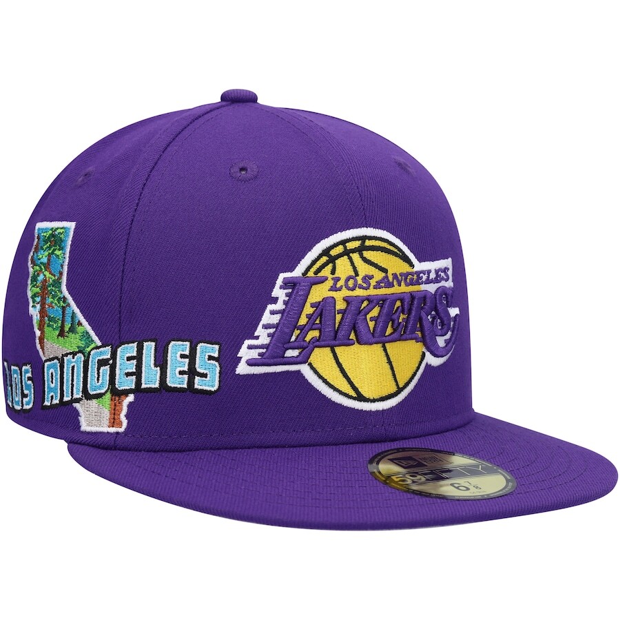 

Бейсболка New Era Los Angeles Lakers, фиолетовый