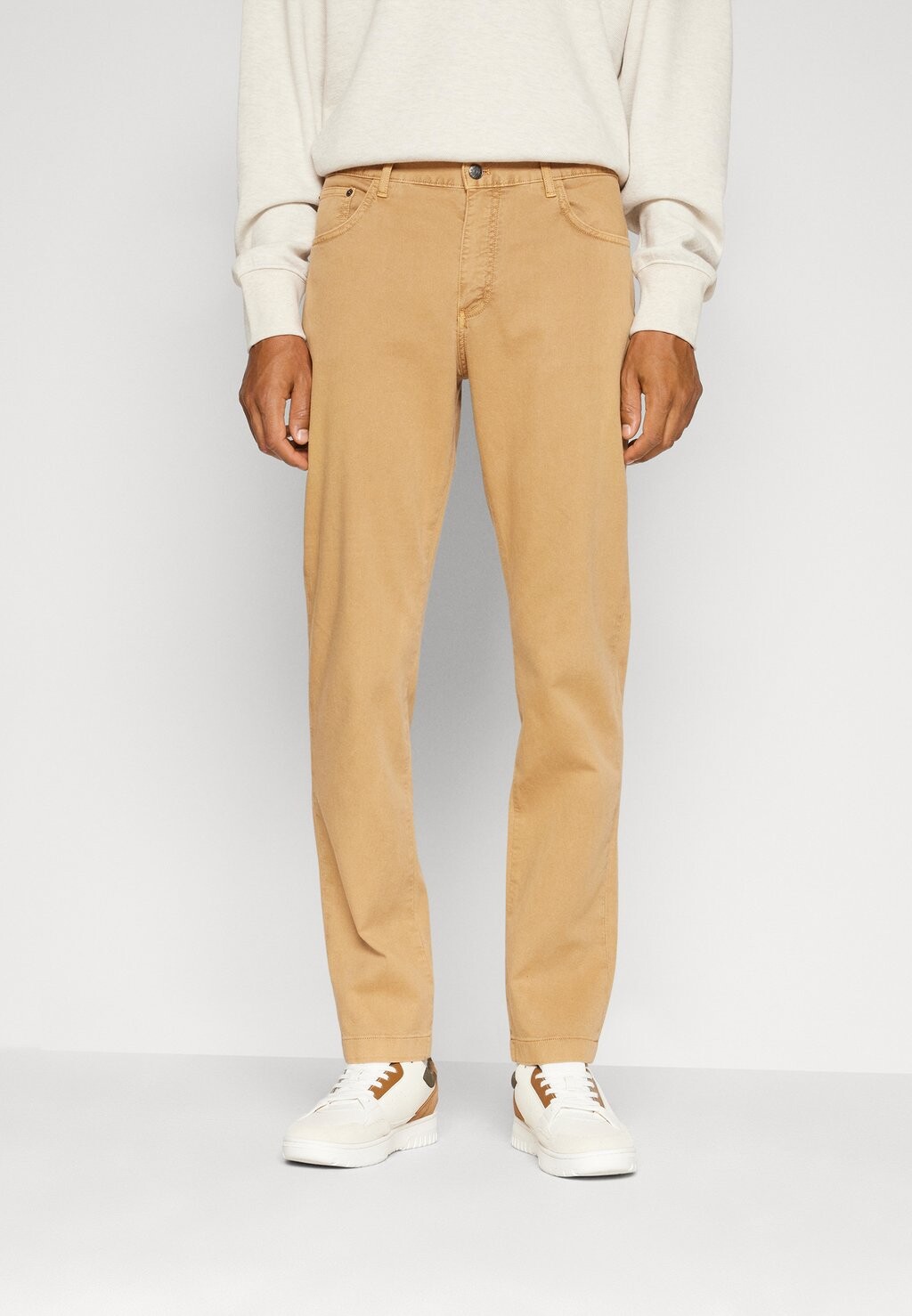 

Брюки из ткани Tommy Hilfiger, бежевый