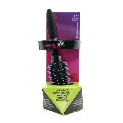 Круглая щетка Wet Brush Pro Smooth & Shine № 2,5 для тонких и средних волос wet brush break free круглая кисть для увеличения объема для тонких средних волос 1 шт