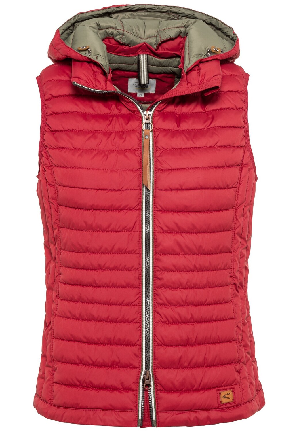 

Утепленный жилет Camel Active mit abnehmbarer Kapuze, красный