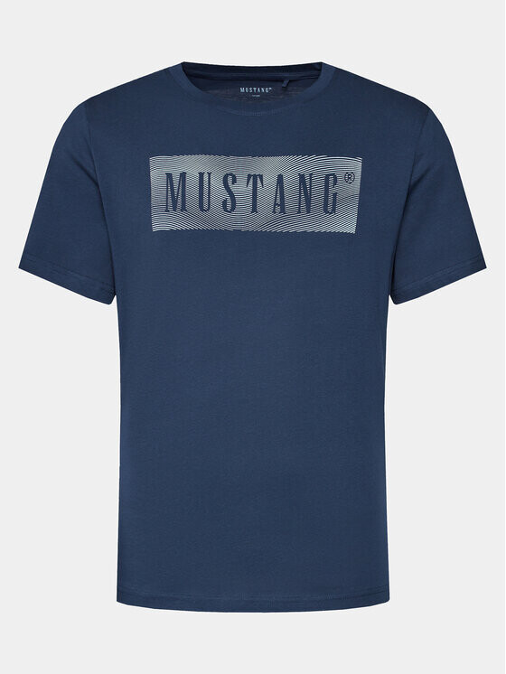 

Футболка стандартного кроя Mustang, синий