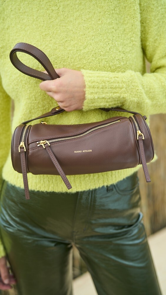

Сумка через плечо MANU Atelier Multi Zipped Cylinder