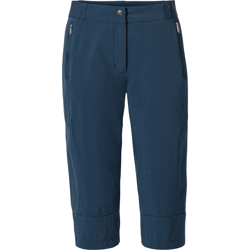 Женские брюки-капри Farley стрейч III Vaude, синий paolo petrone брюки капри