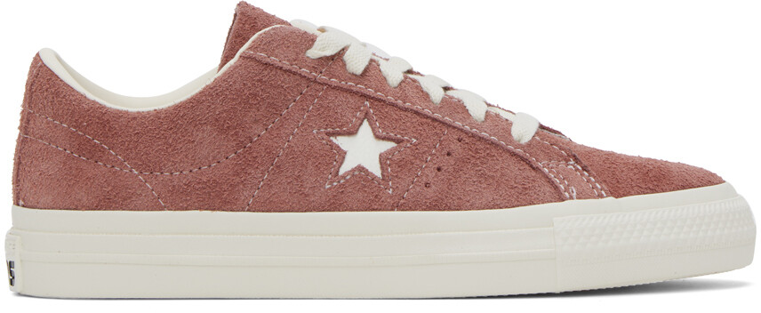 

Бордовые кроссовки Converse One Star Pro