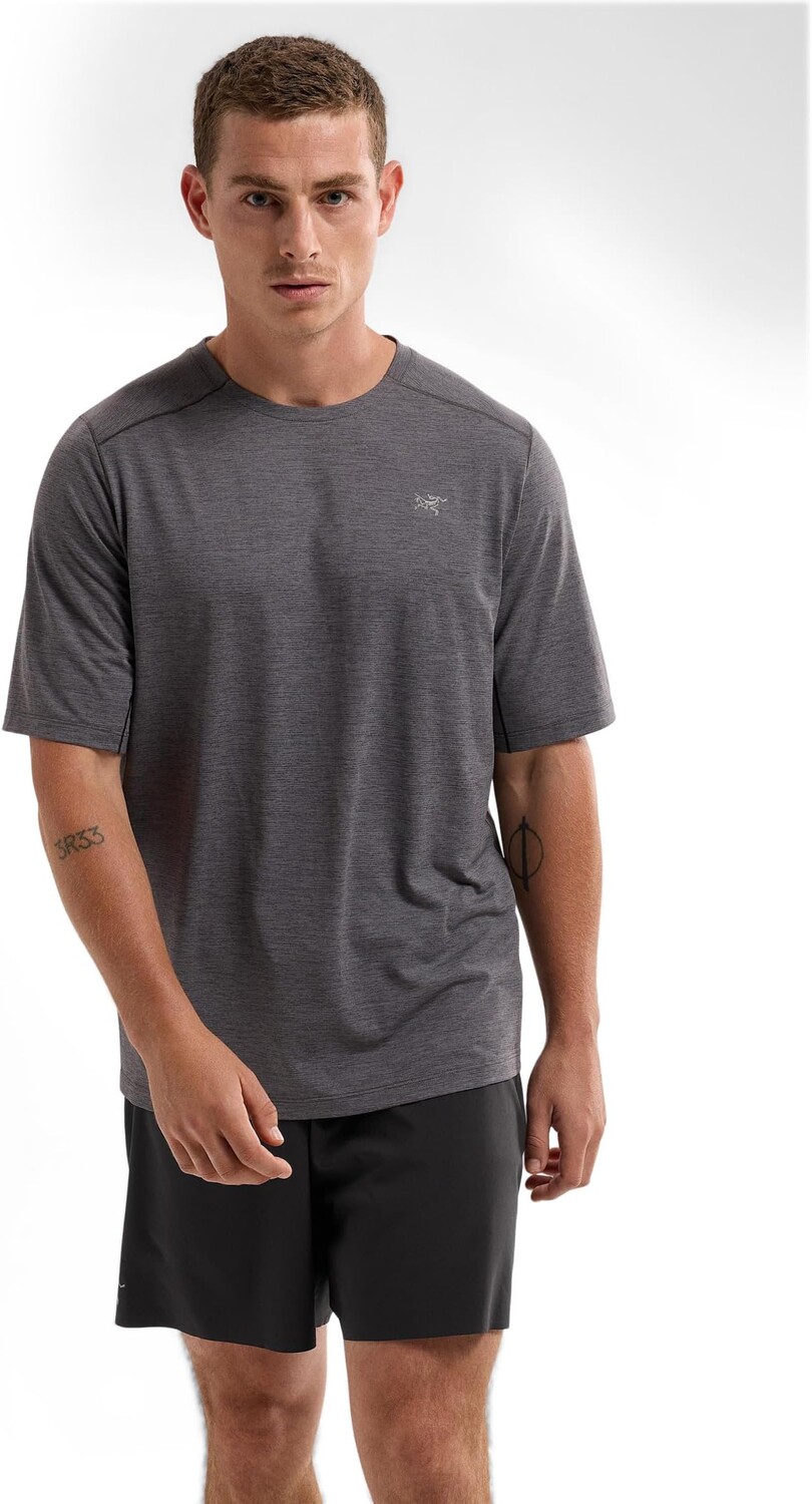 

Cormac Crew с коротким рукавом Arc'teryx, цвет Cloud Heather