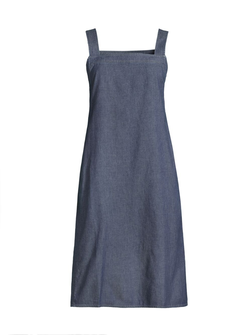 

Хлопковое миди-платье без рукавов Eileen Fisher, синий