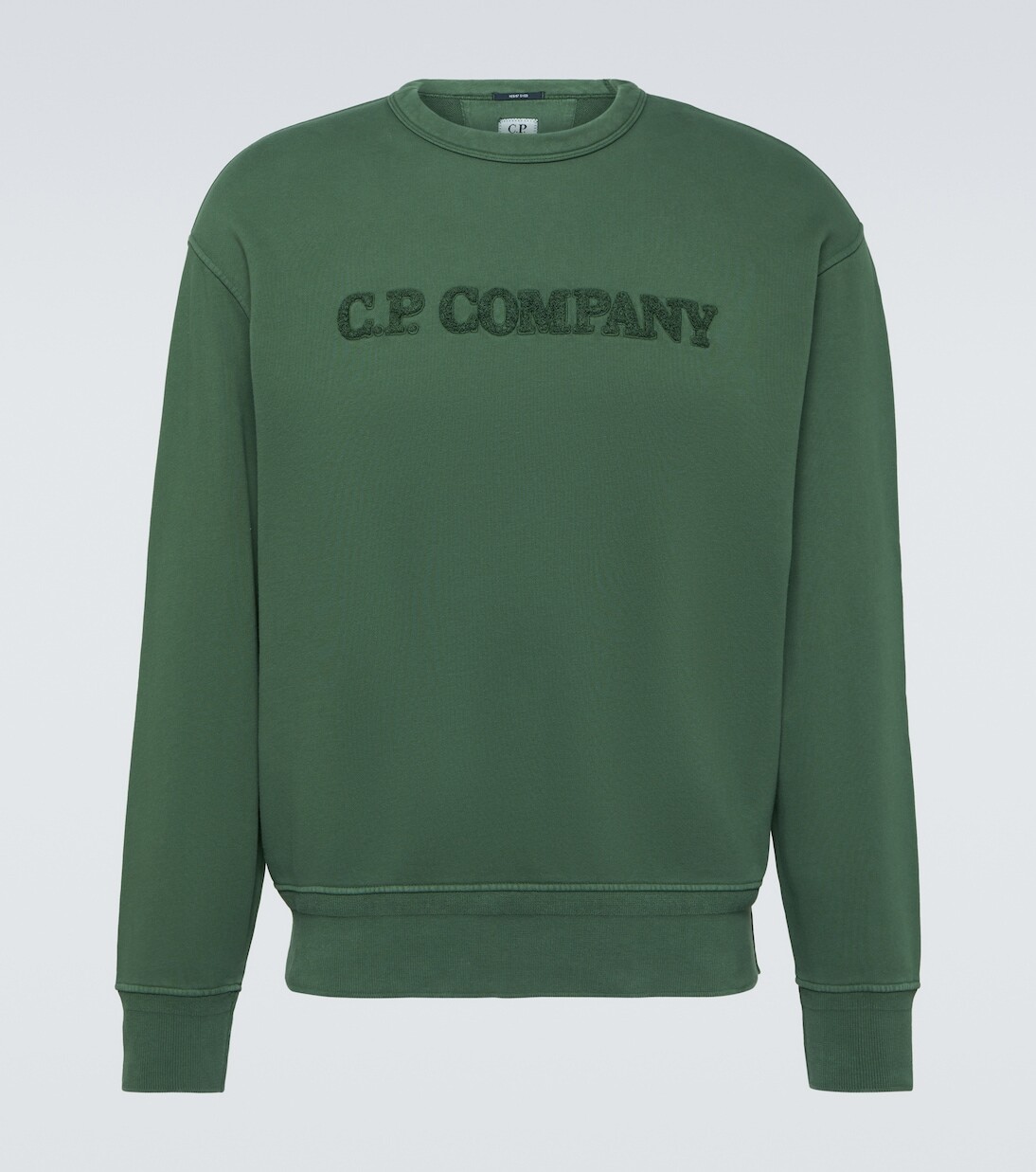 

Толстовка из хлопкового флиса C.P. Company, зеленый
