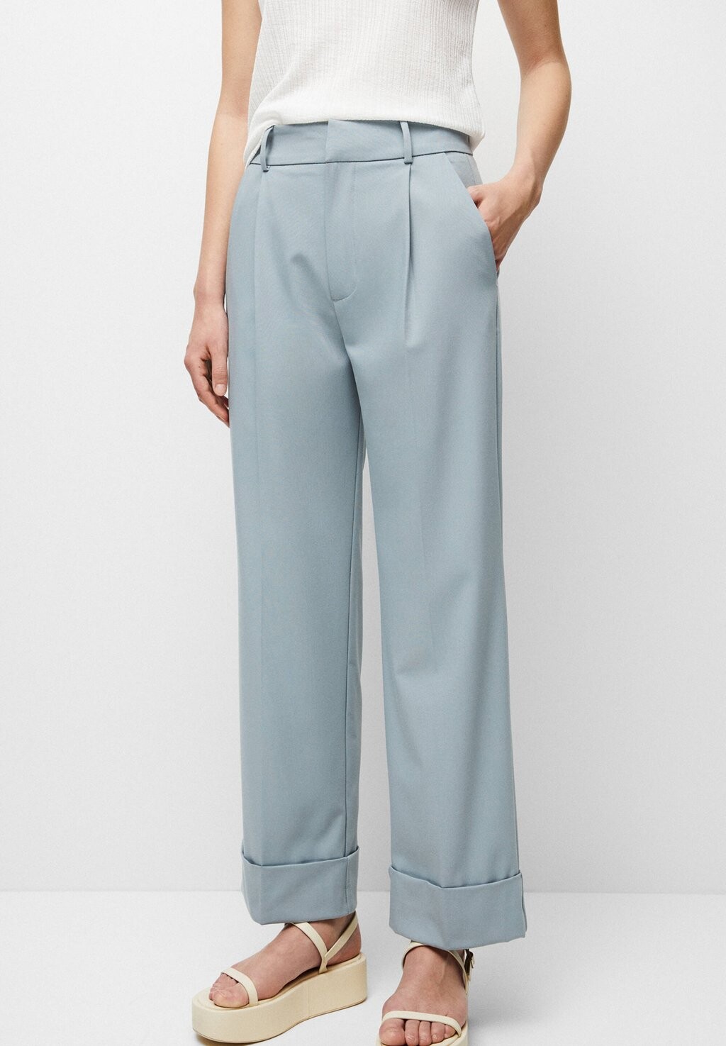 

Брюки PULL&BEAR, синий