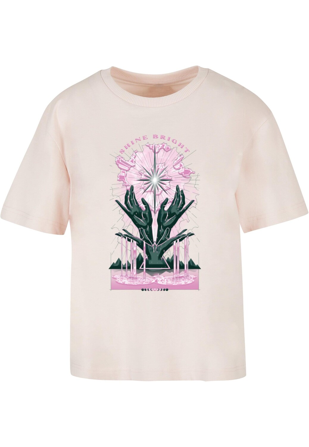 

Футболка Mister Tee s, цвет Lila/Pink/Rosa