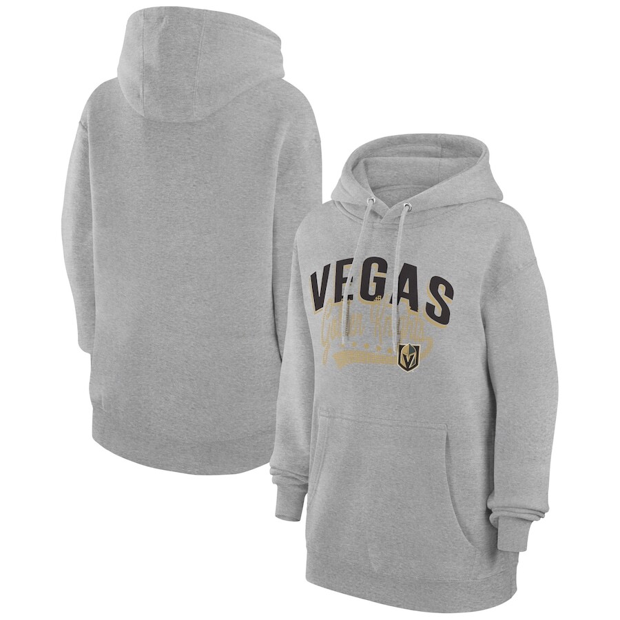 

Пуловер с капюшоном G-III 4Her by Carl Banks Vegas Golden Knights, серый