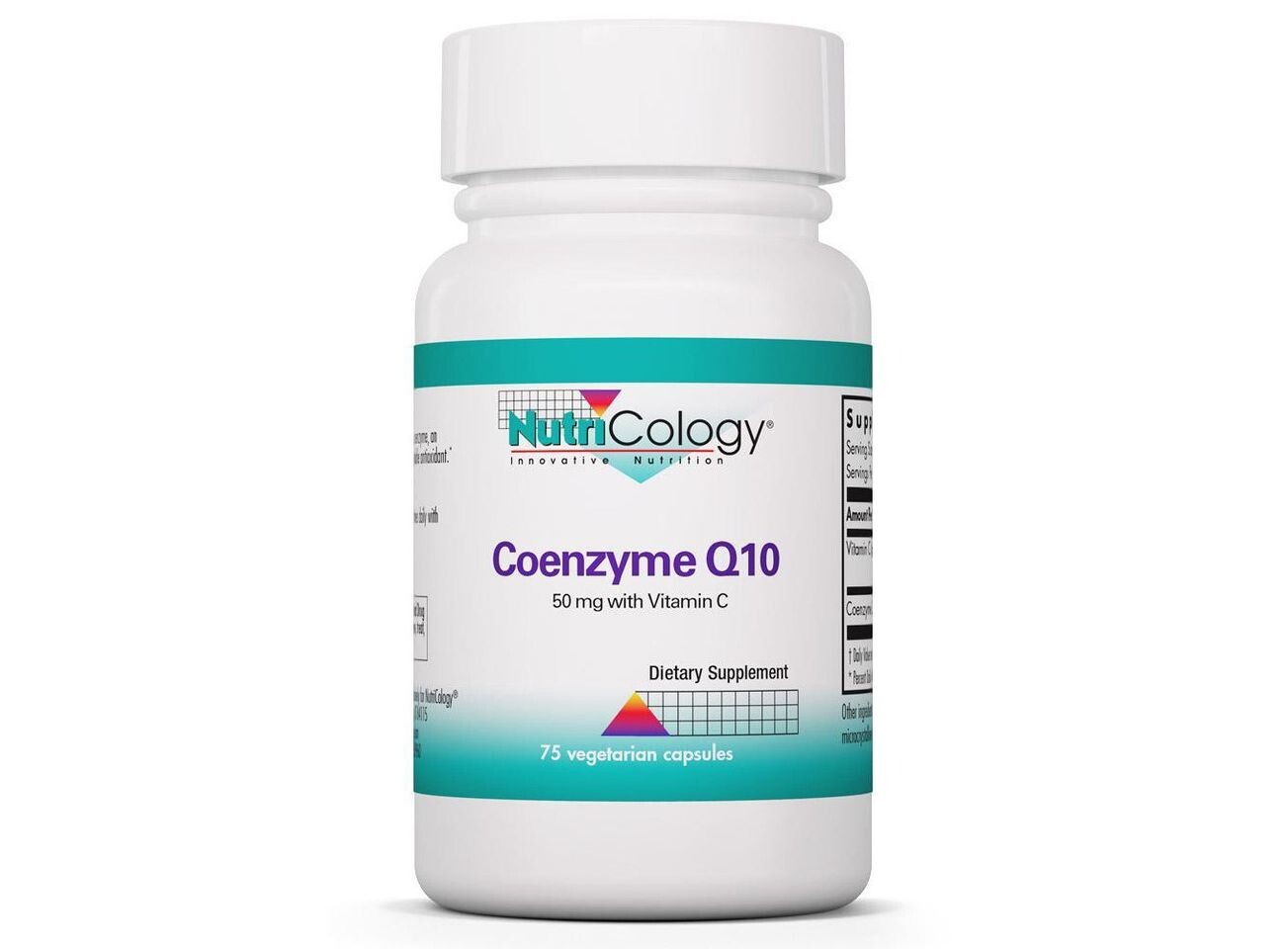 

Nutricology, Коэнзим Q10 50 мг, 75 вегетарианских капсул