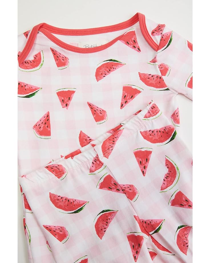 Пижамный комплект Bedhead Pajamas Short Sleeve Snug Fit PJ Set, цвет Watermelon Picnic picnic set 32 piece carry sleeve picnic set damson
