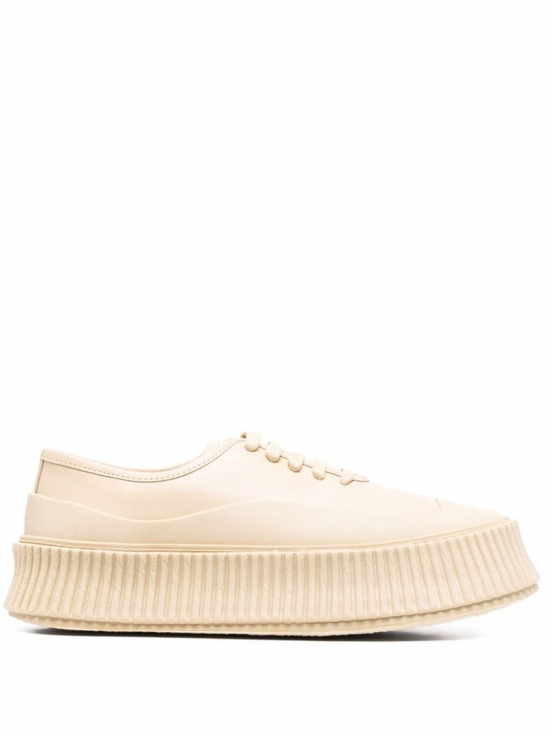 

Jil Sander кеды на рифленой подошве, нейтральный цвет